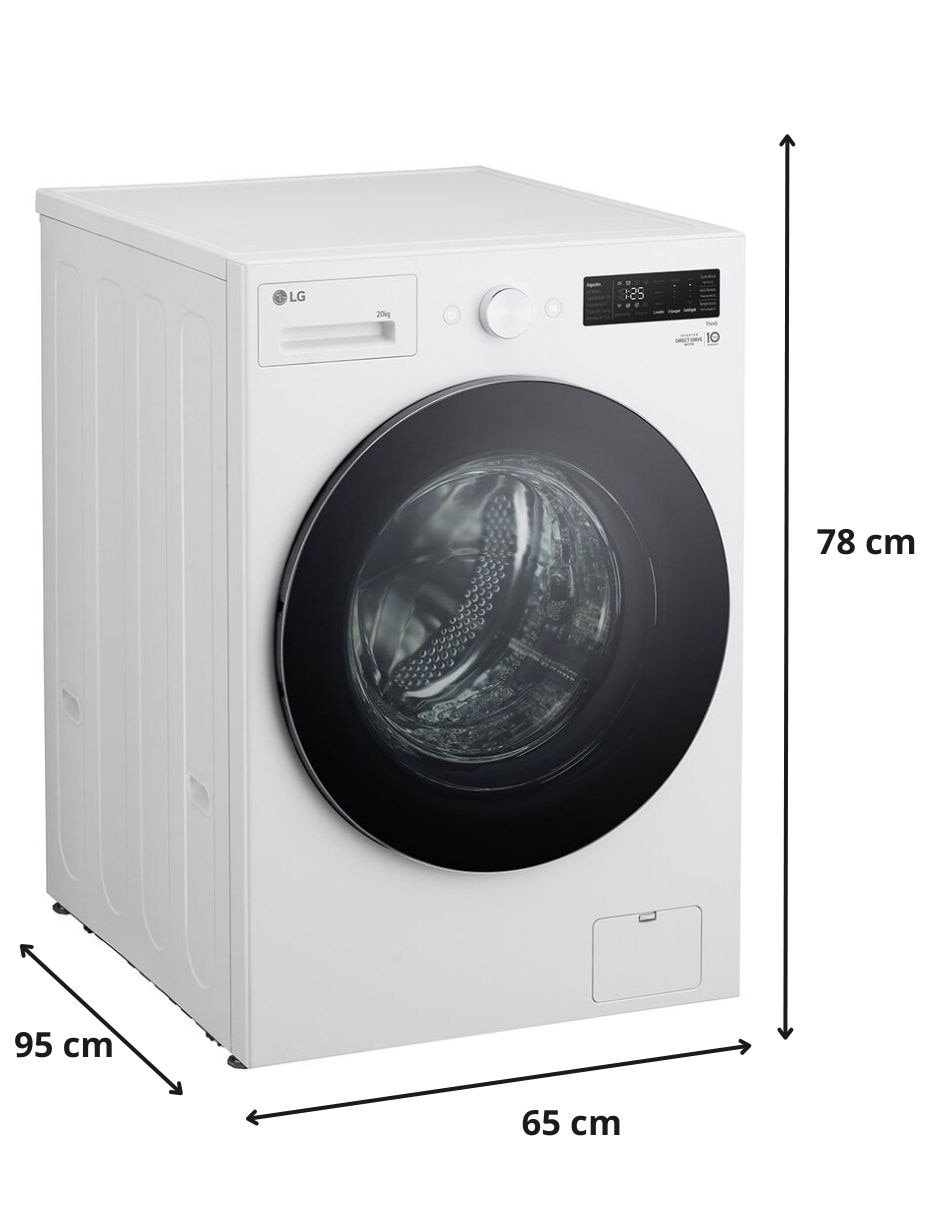 Lavadora ABS ai dd con ciclo pet care automática carga carga frontal wm20ewnts6p