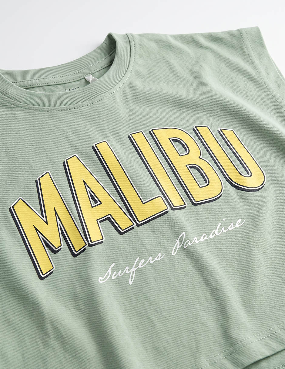Playera manga corta para niña 4