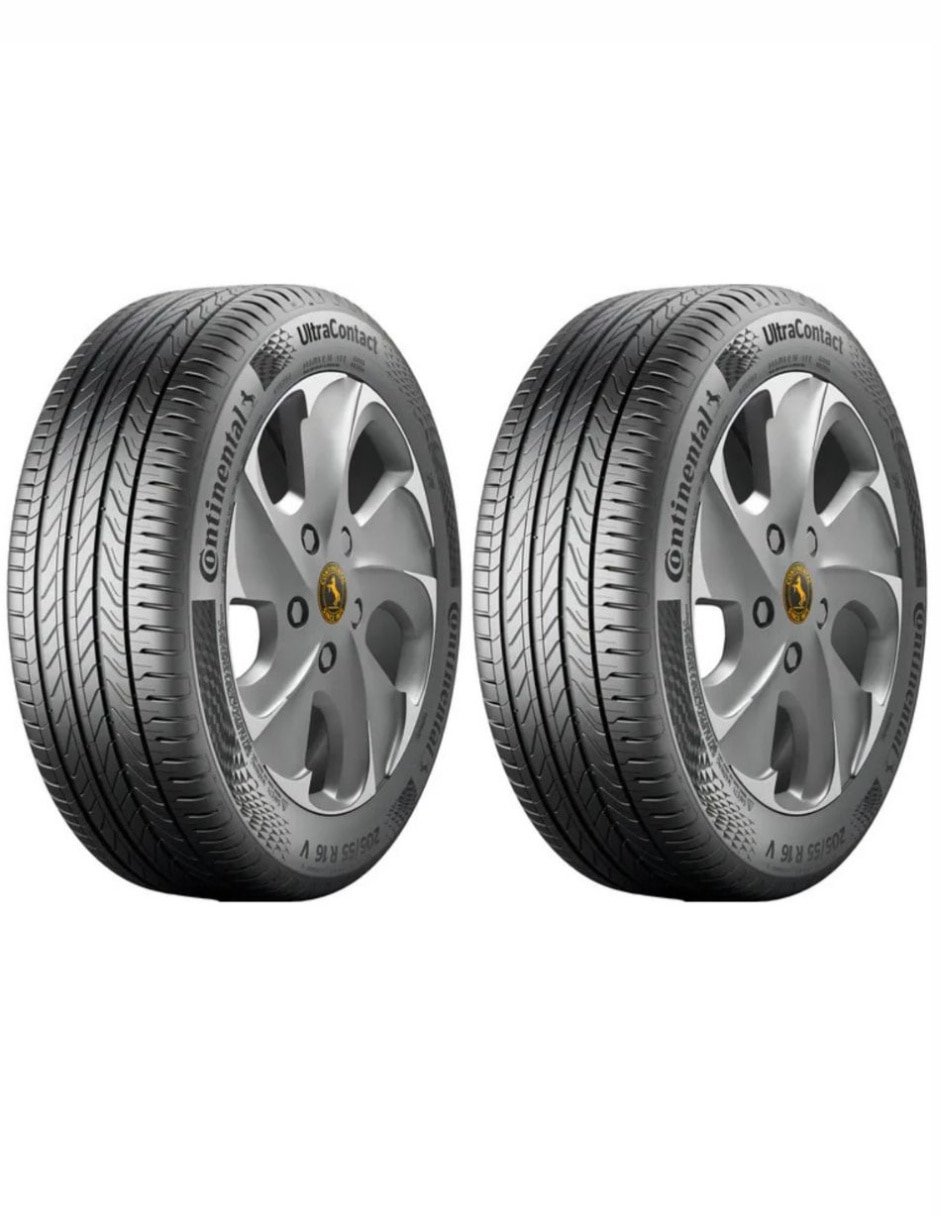 Set de llantas para auto ultracontac 205 / 55 r16 Set de llantas para auto ultracontac 205 / 55 r16