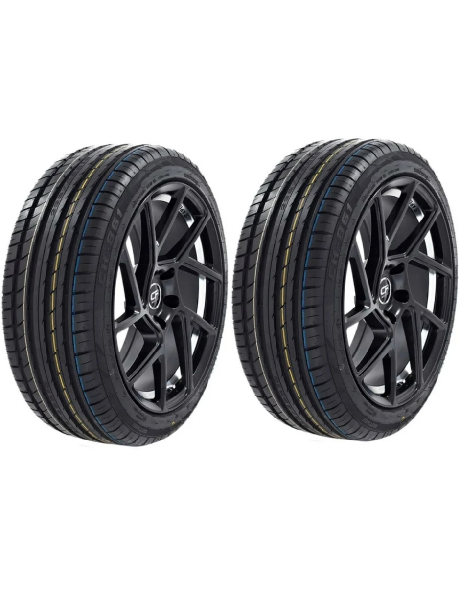 Set de llantas para auto ch-861 225 / 45 r17