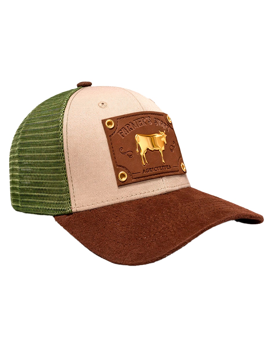 Gorra visera curva snapback para hombre