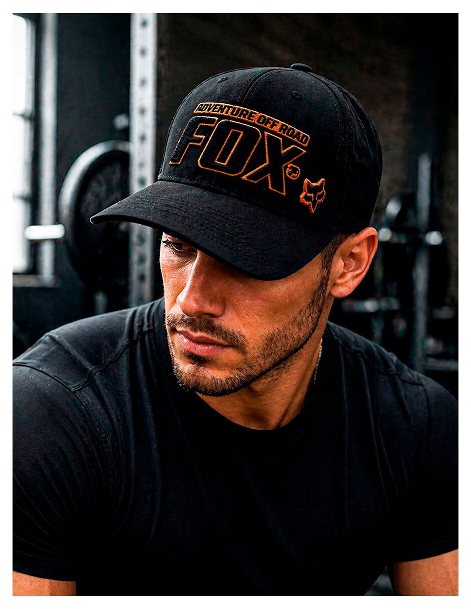 Gorra visera curva cerrada knite para hombre