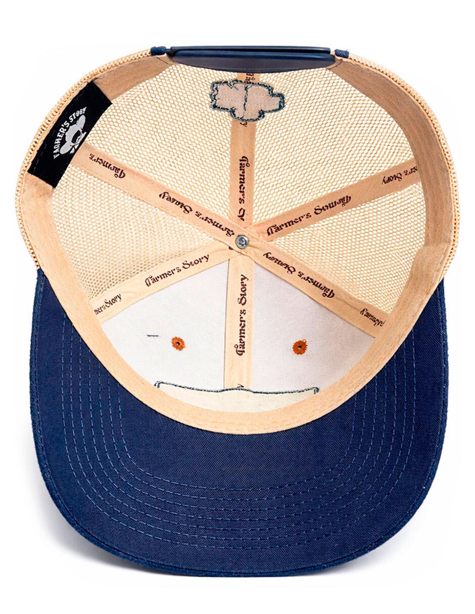Gorra visera curva snapback knite para hombre