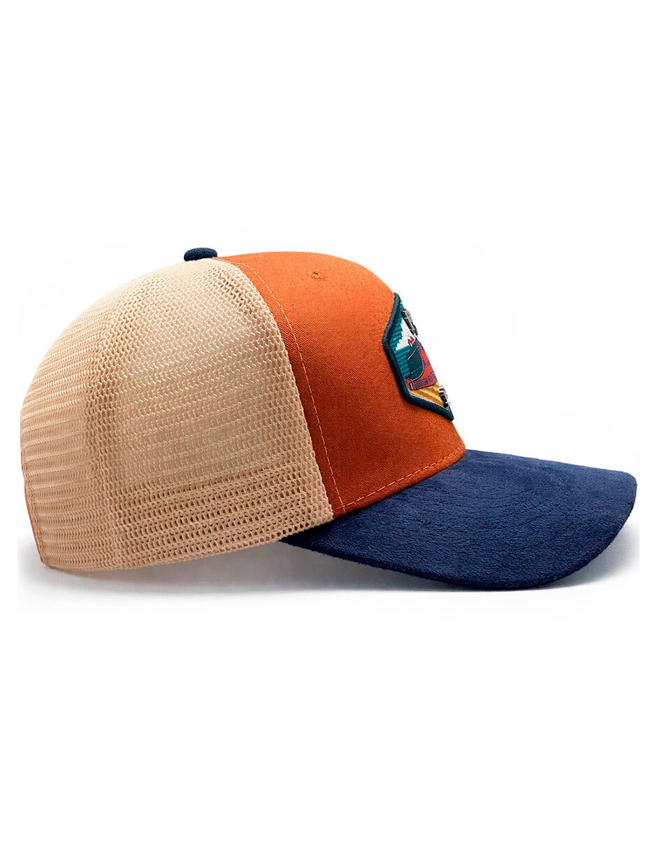 Gorra visera curva snapback knite para hombre