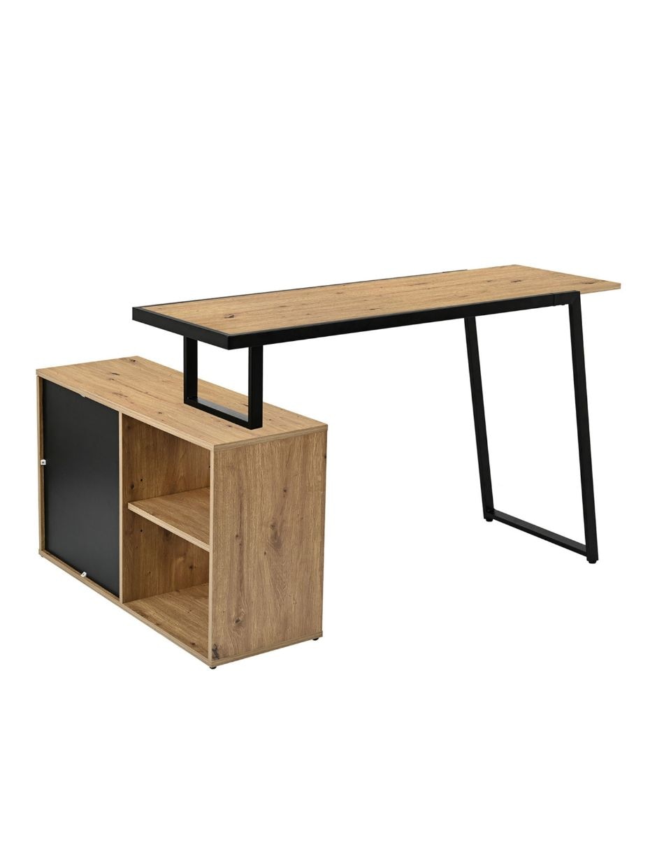Escritorio armable línea industrial relan de mdf