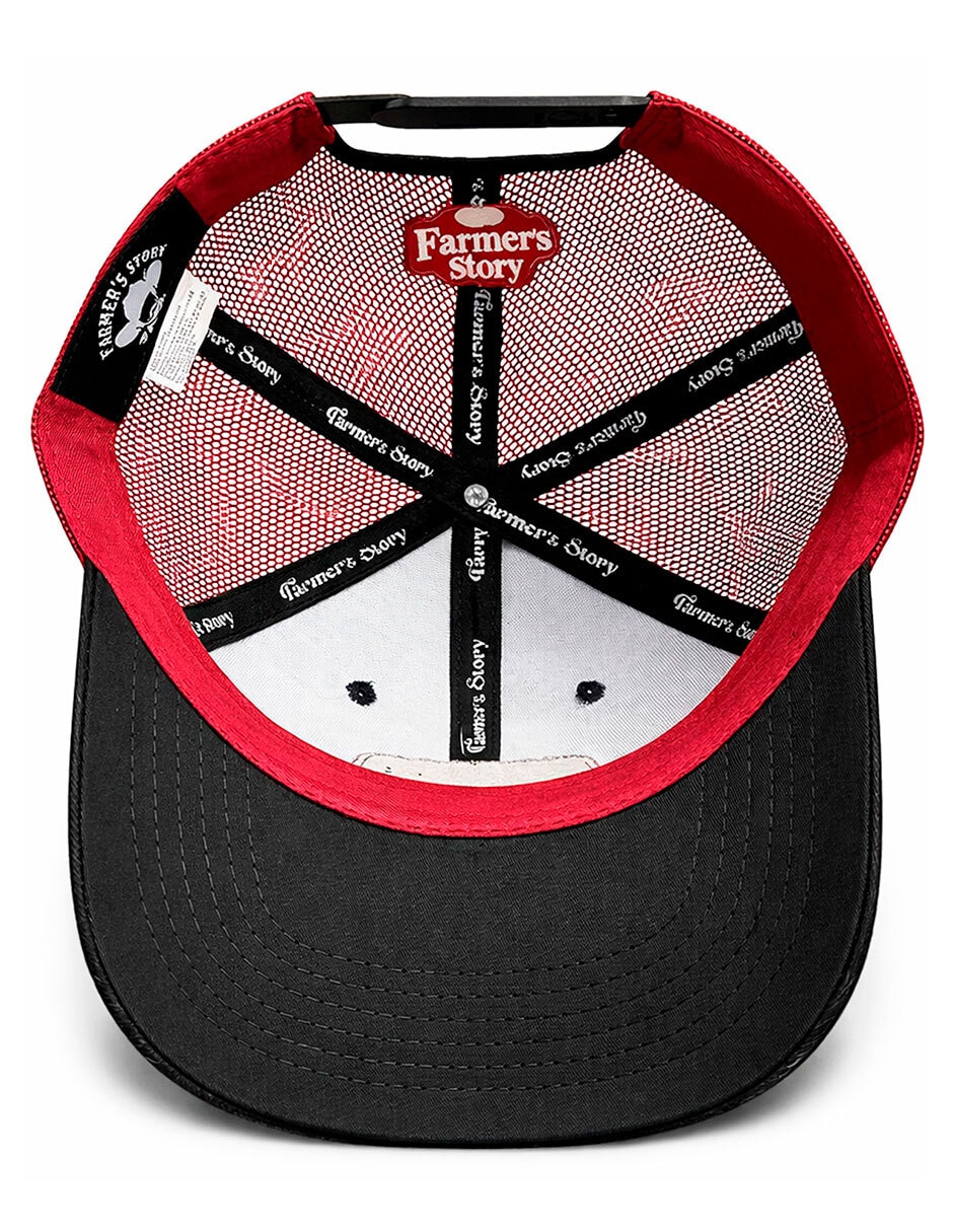 Gorra visera curva snapback knite para hombre
