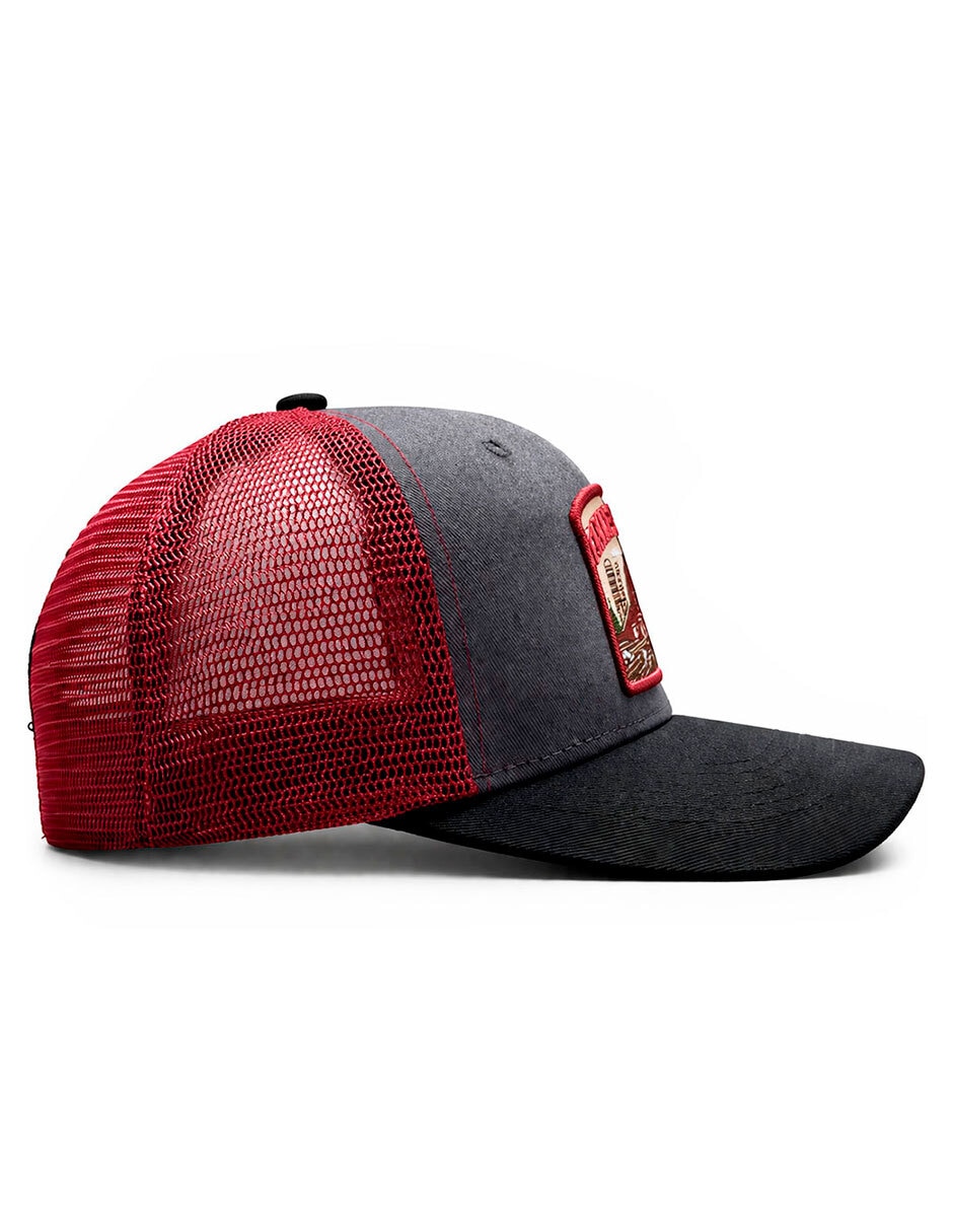 Gorra visera curva snapback knite para hombre