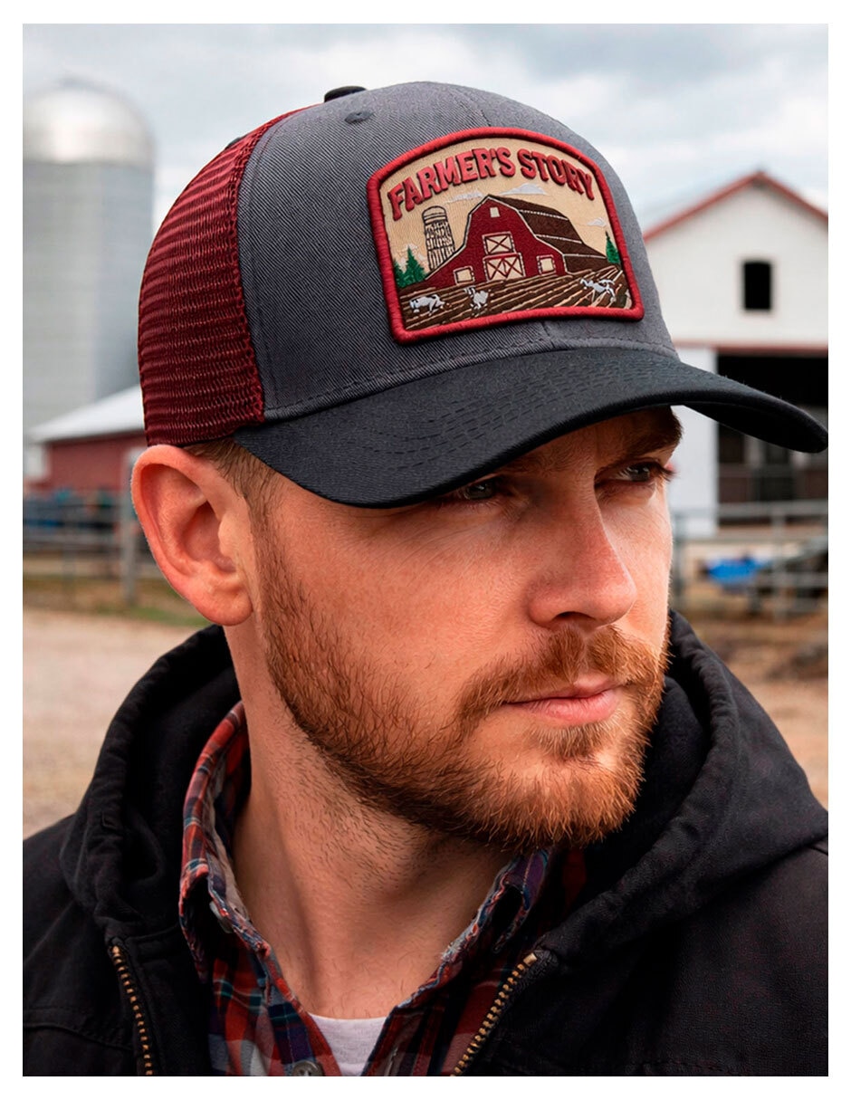 Gorra visera curva snapback knite para hombre