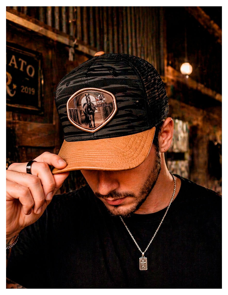 Gorra visera curva snapback para Casual para Hombre 3