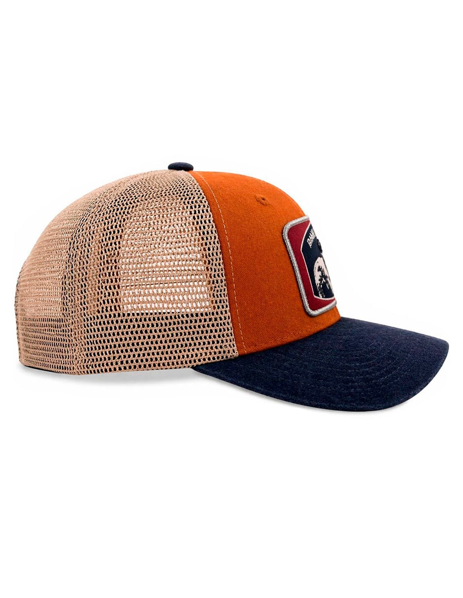 Gorra visera curva snapback knite para hombre