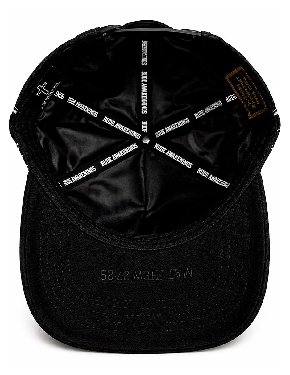 Gorra visera curva snapback knite para hombre