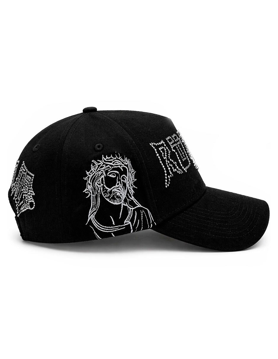 Gorra visera curva snapback knite para hombre
