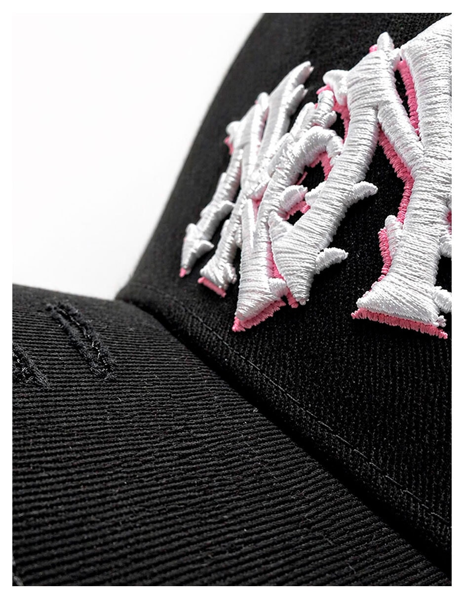 Gorra visera curva snapback knite para hombre