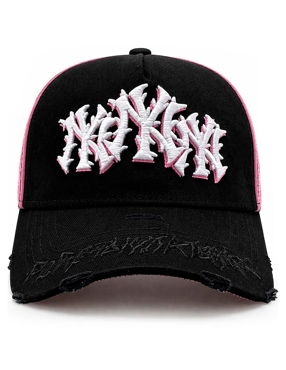 Gorra visera curva snapback knite para hombre