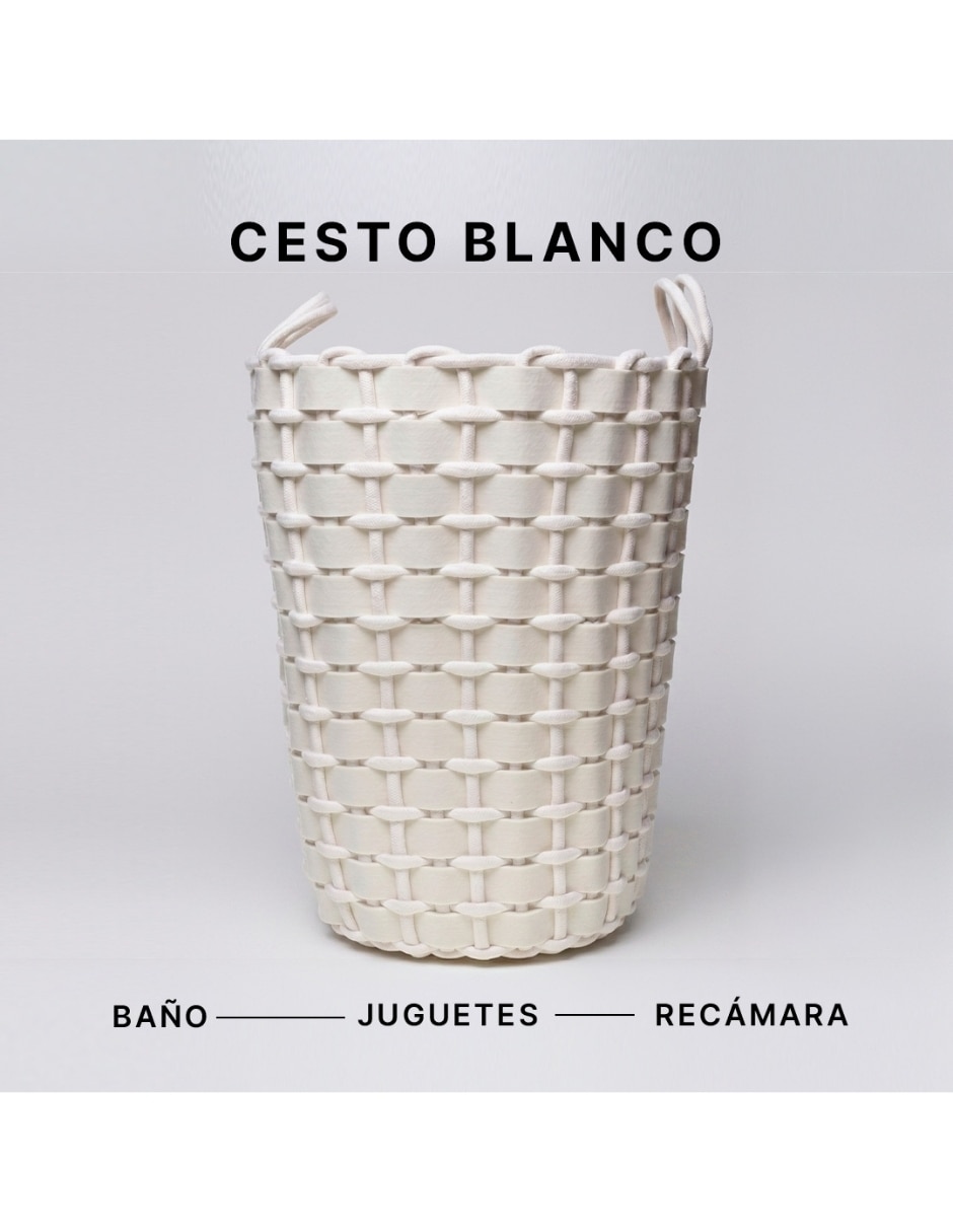 Cesto multiusos de algodón 5