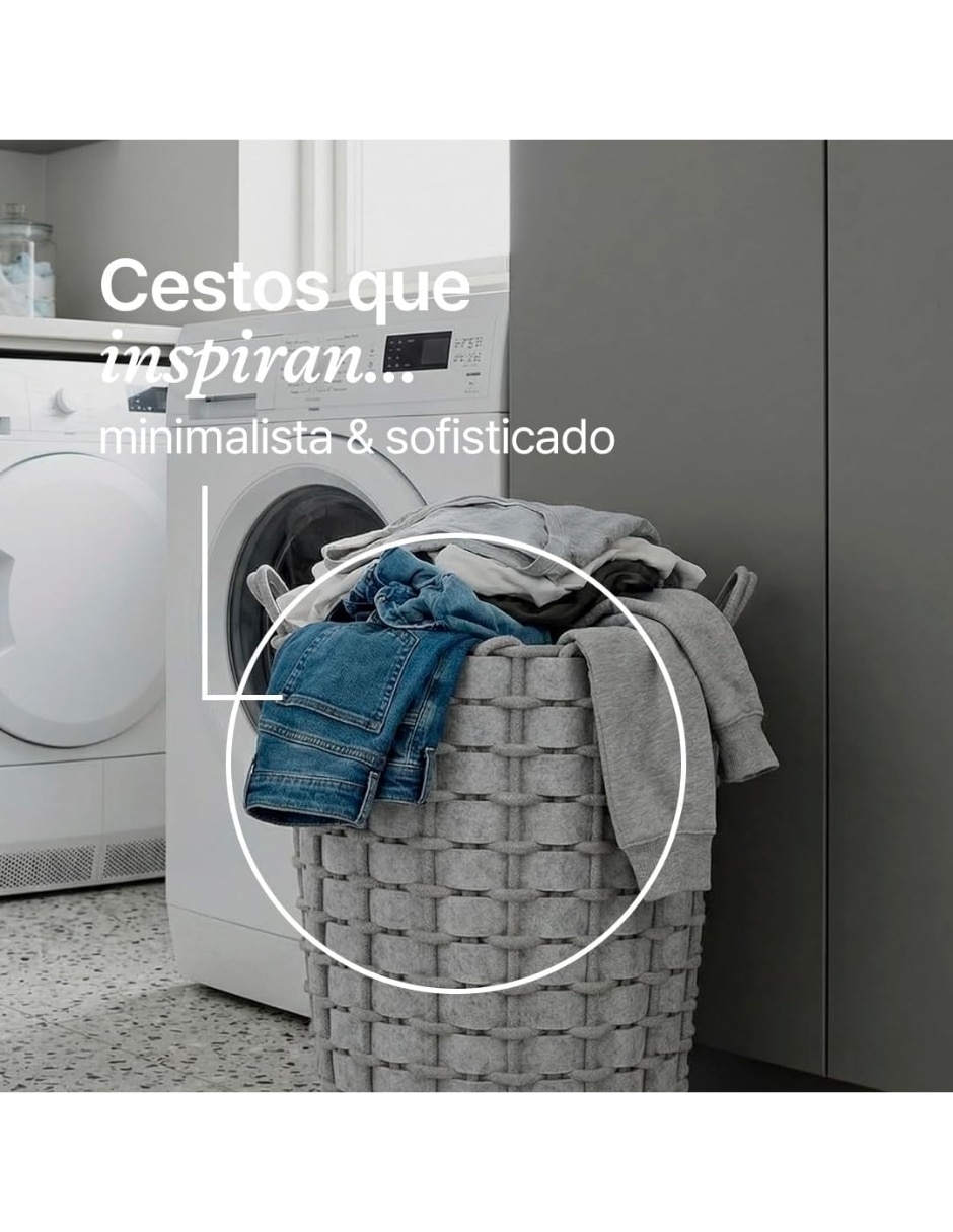 Cesto multiusos Onyxo de algodón