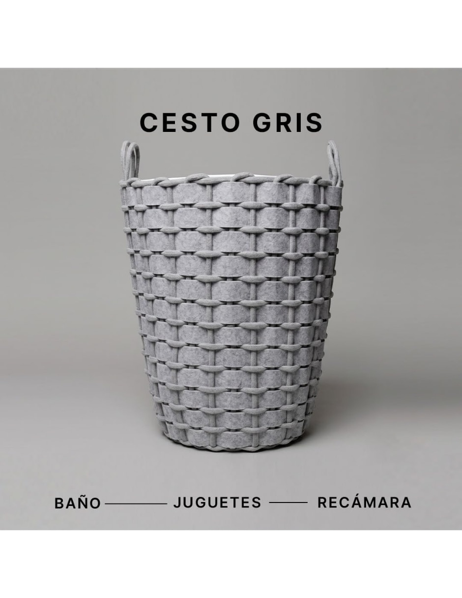 Cesto multiusos Onyxo de algodón