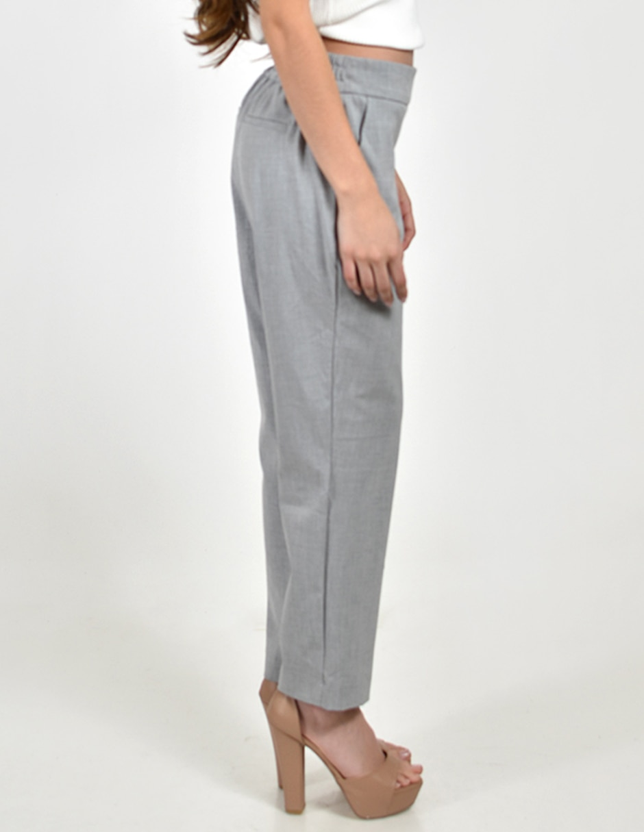 Pantalón regular recto para mujer 2