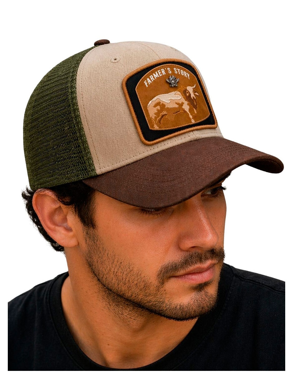 Gorra visera curva snapback para hombre 2