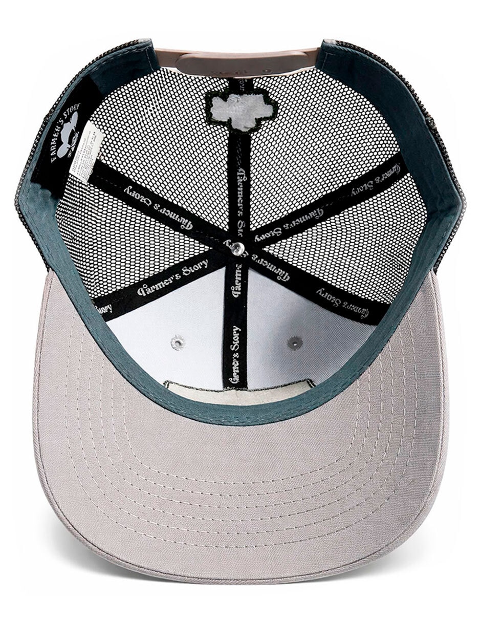 Gorra visera curva snapback knite para hombre