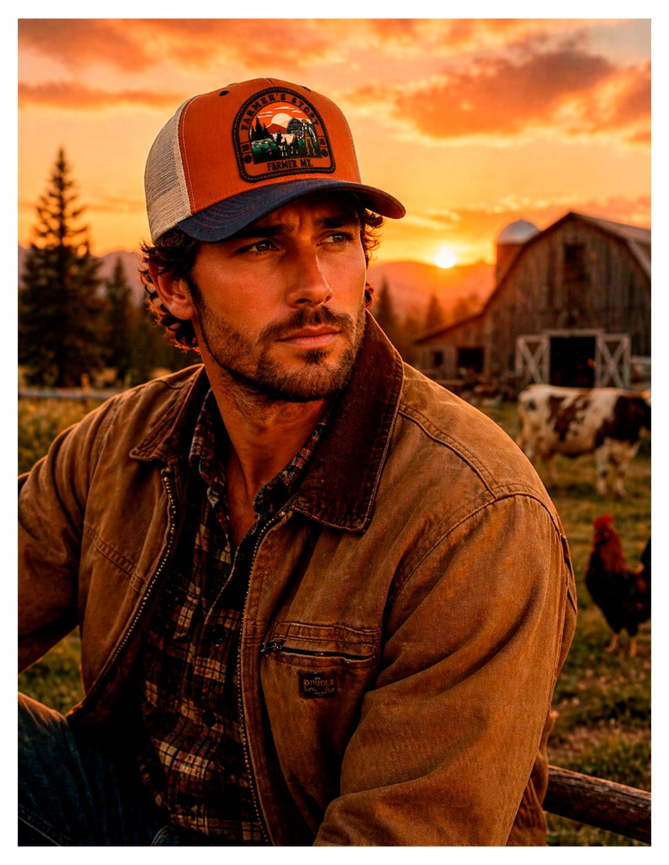Gorra visera curva snapback knite para hombre