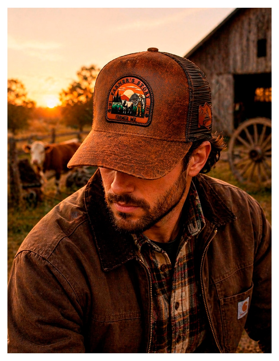 Gorra visera curva snapback para hombre 6