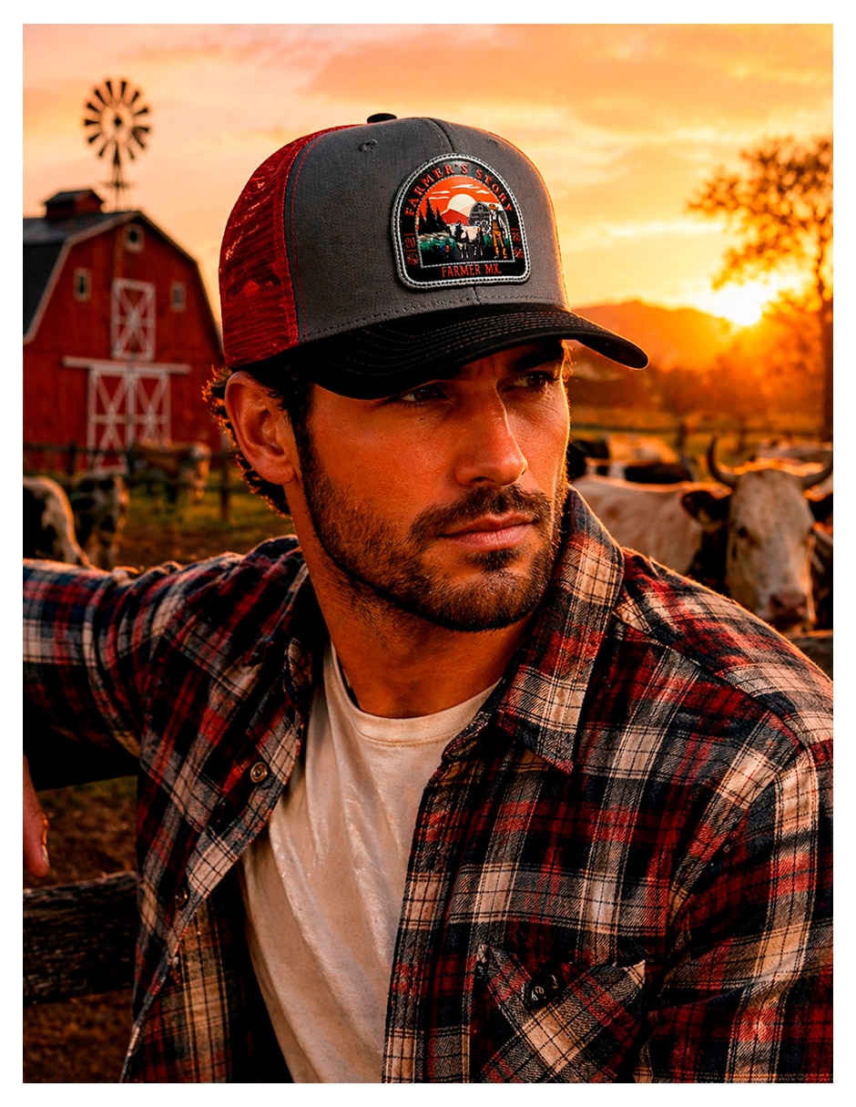 Gorra visera curva snapback para hombre 2