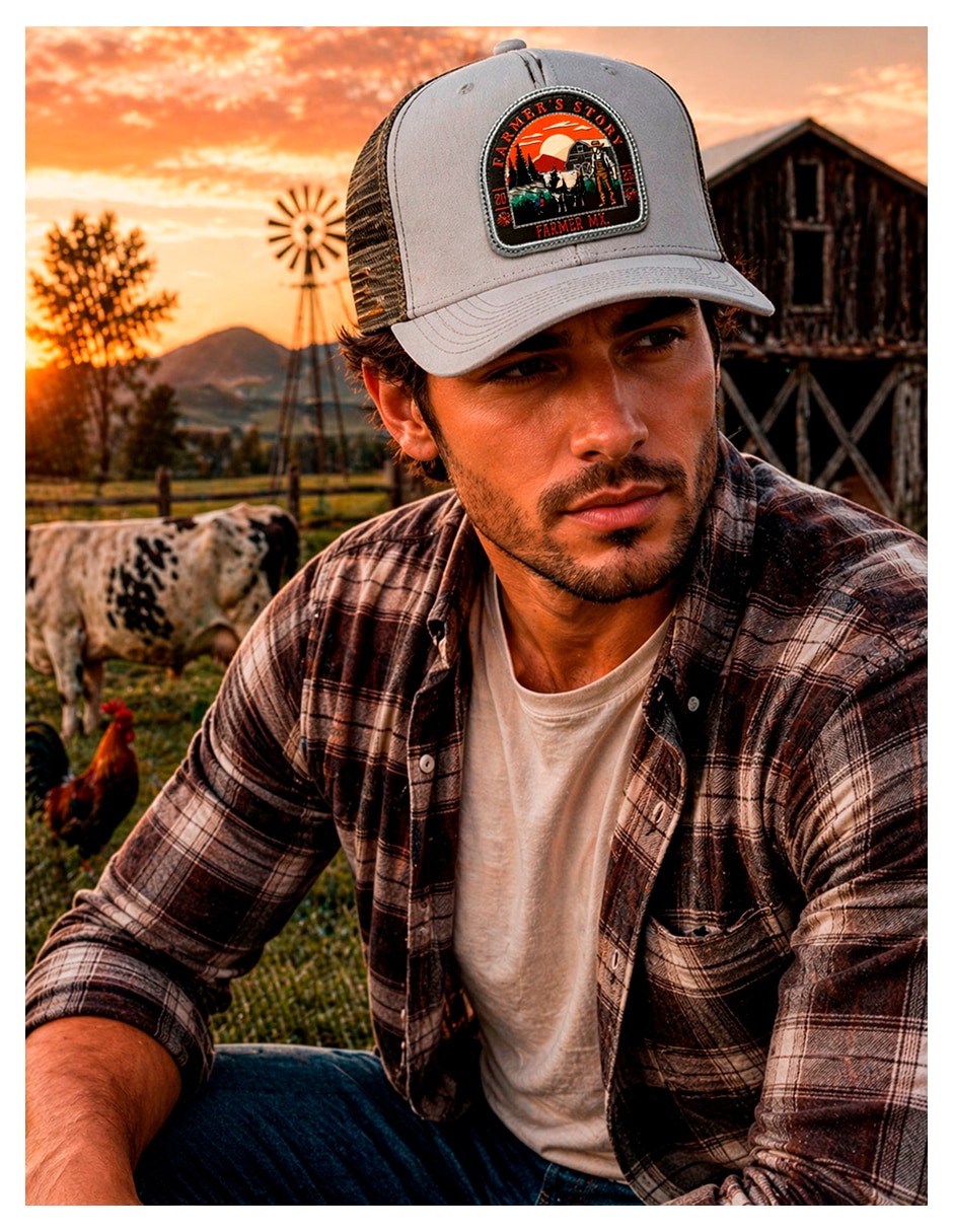 Gorra visera curva snapback knite para hombre
