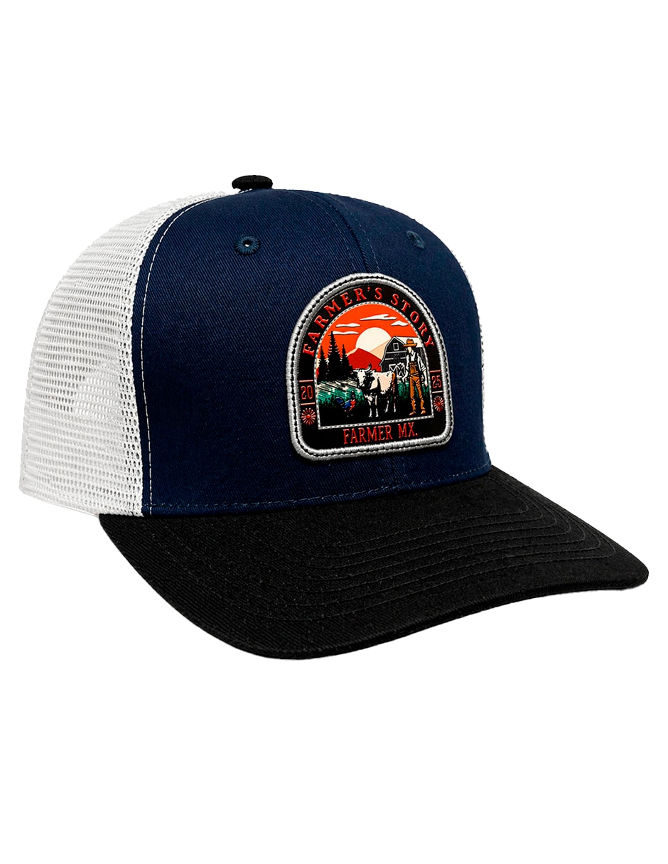 Gorra visera curva snapback para hombre