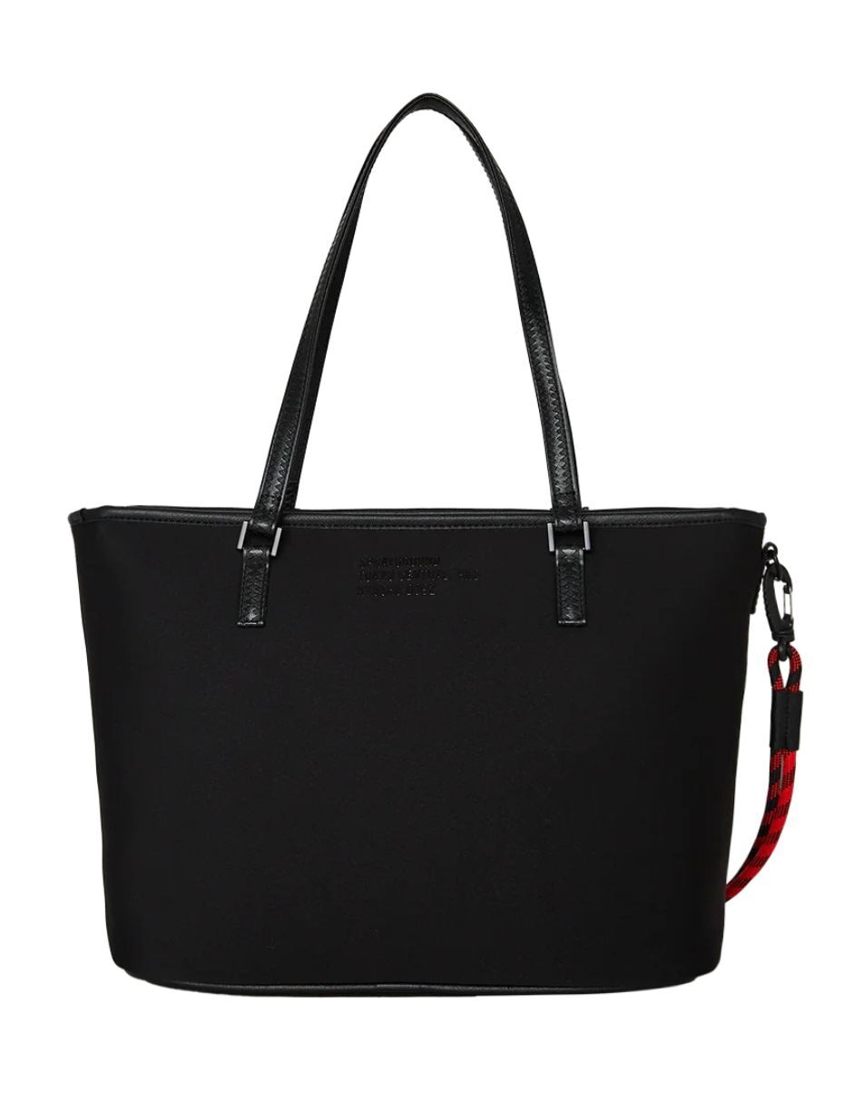 Bolsa tote shark central de piel sintética unisex 2