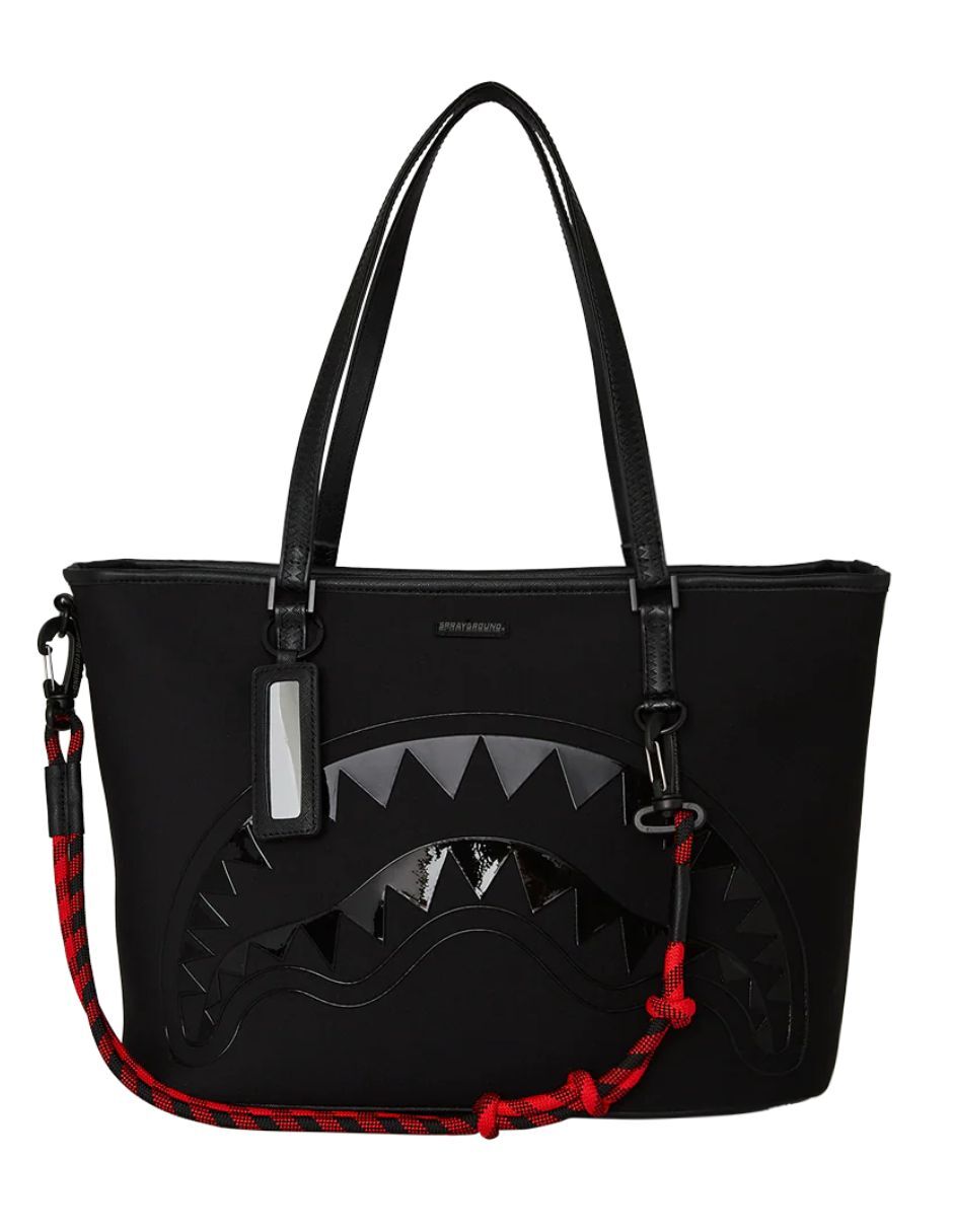 Bolsa tote shark central de piel sintética unisex Bolsa tote shark central de piel sintética unisex