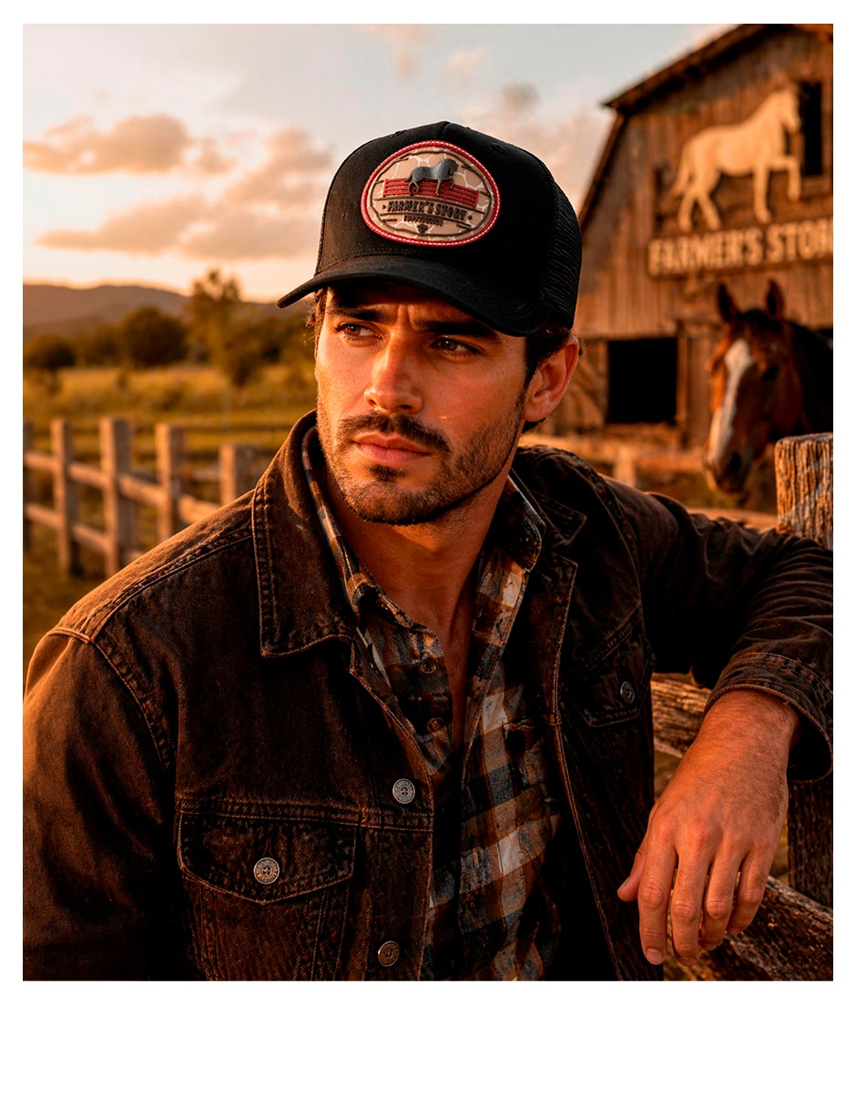 Gorra visera curva snapback para hombre 5