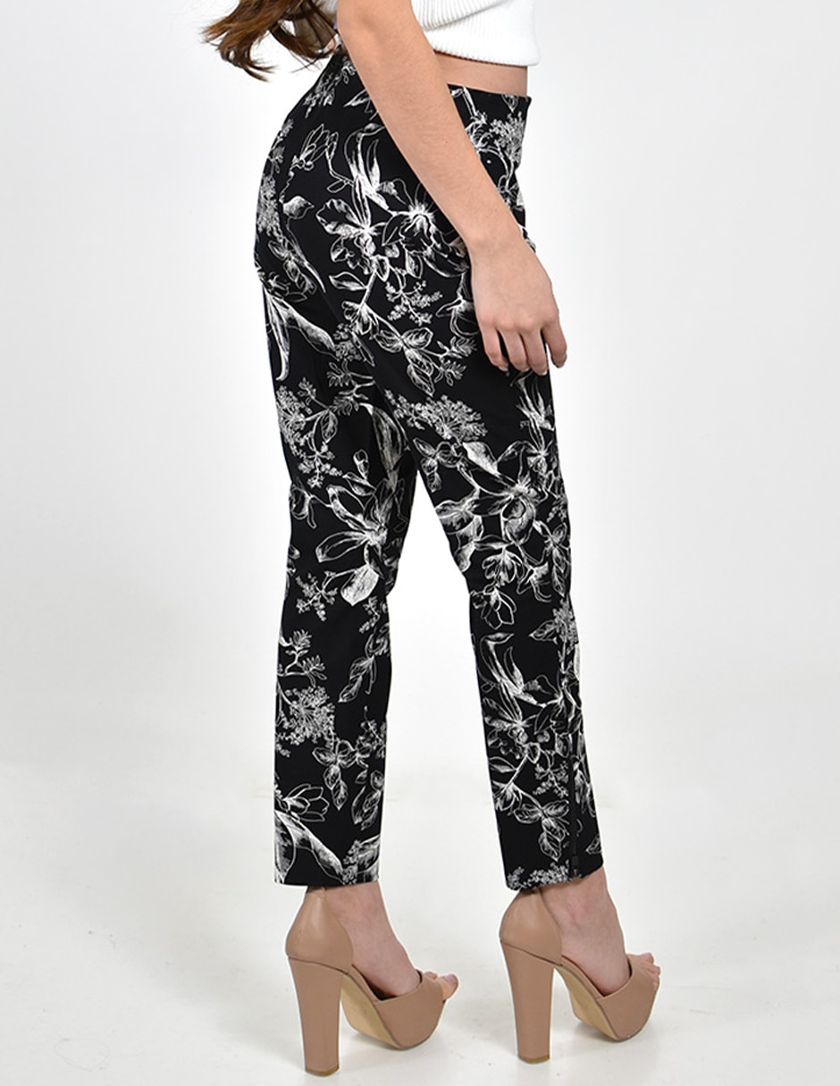 Pantalón regular recto para mujer 4