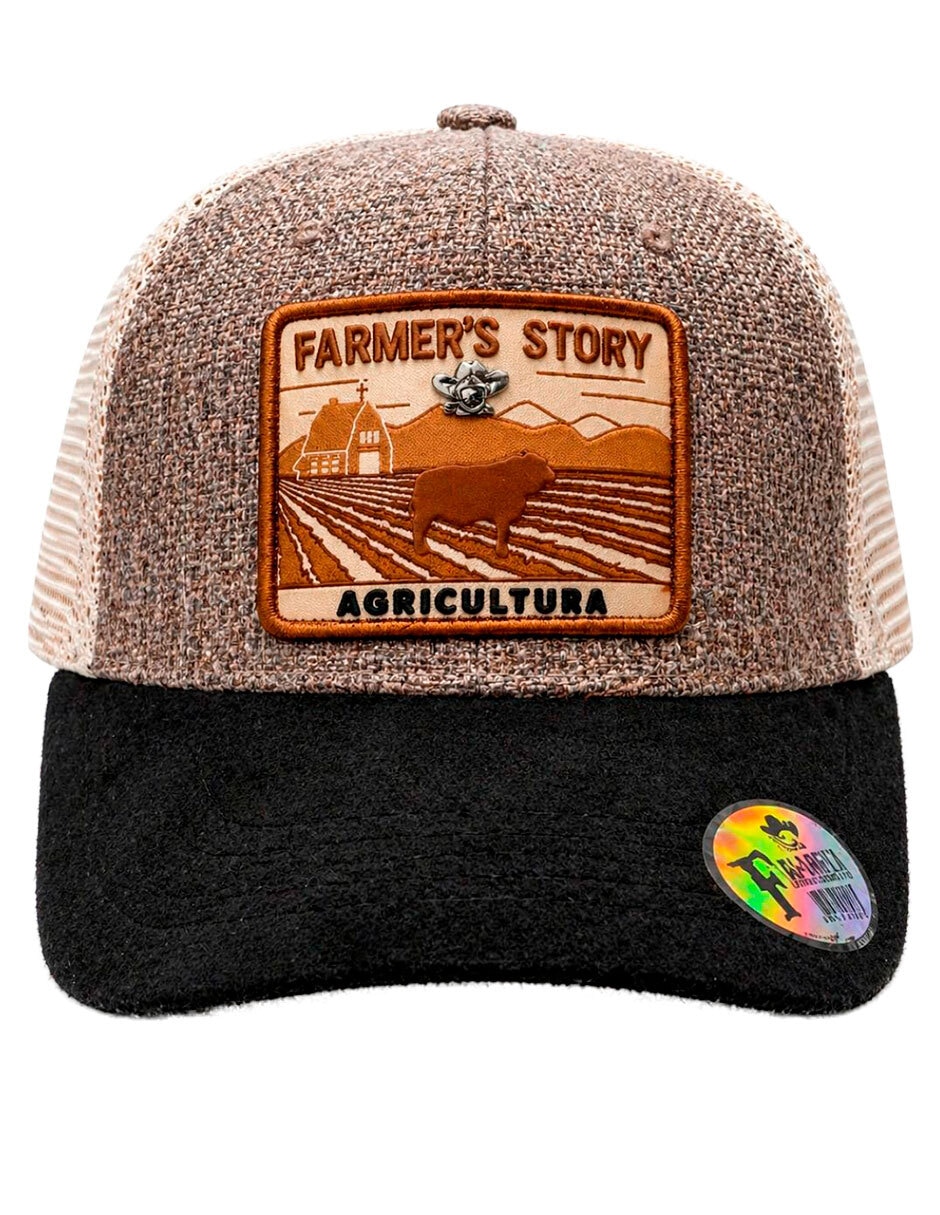 Gorra visera curva snapback knite para hombre