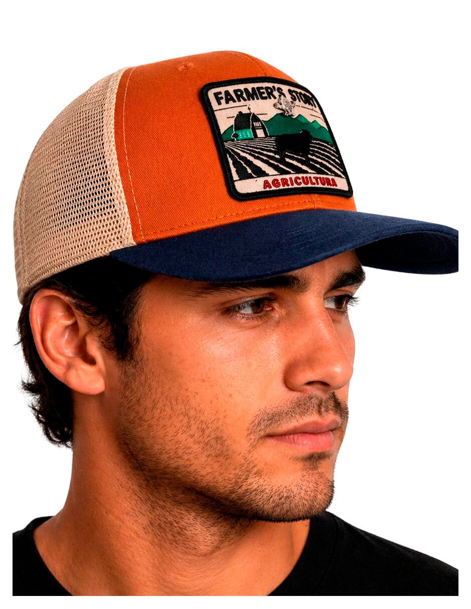 Gorra visera curva snapback knite para hombre
