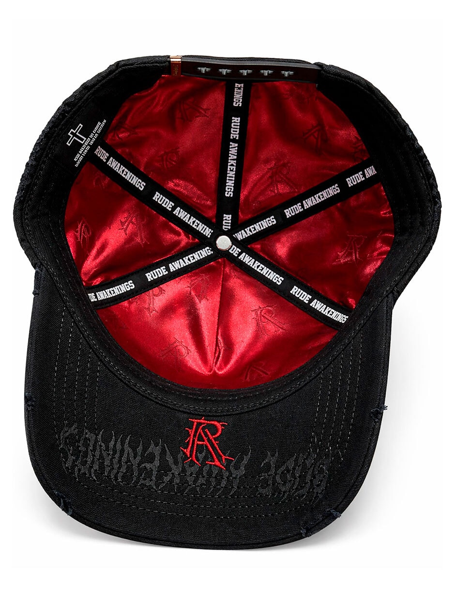 Gorra visera curva snapback knite para hombre