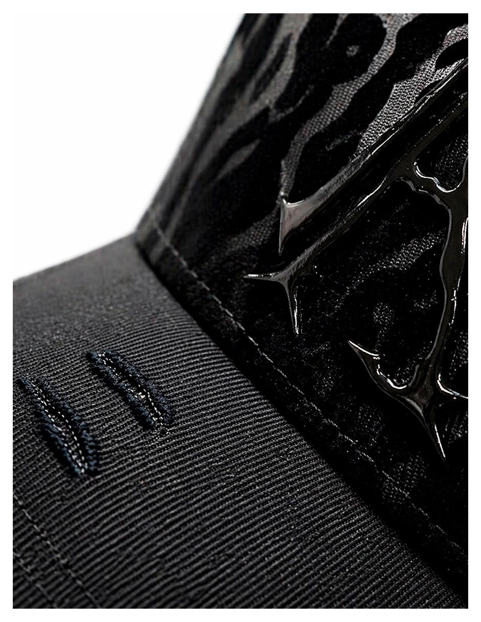 Gorra visera curva snapback knite para hombre