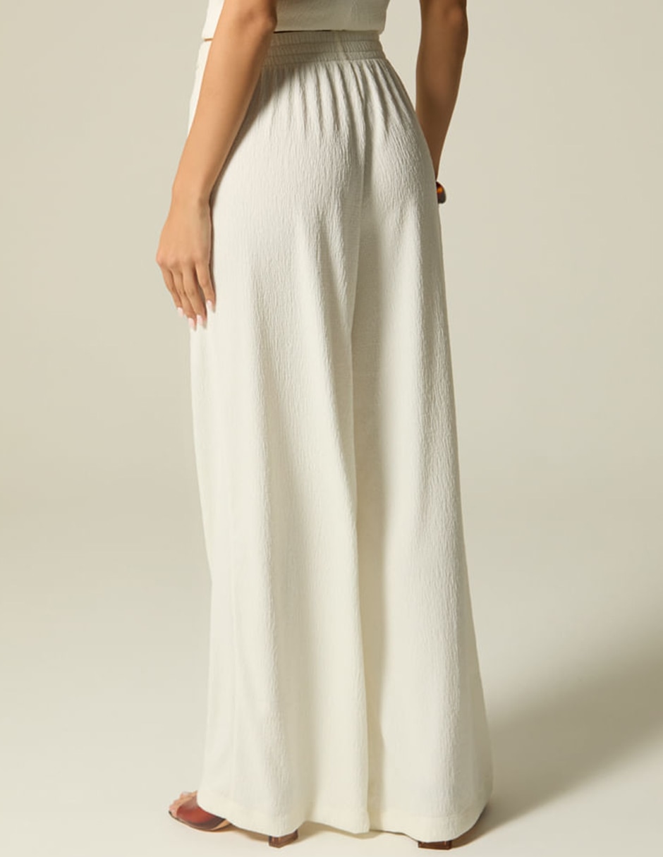 Pantalón easy pant palazzo para mujer 2