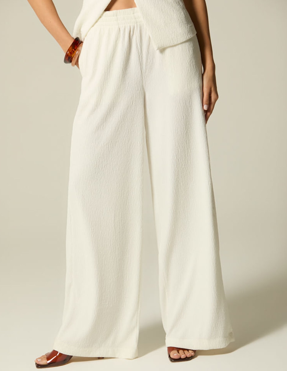 Pantalón easy pant palazzo para mujer