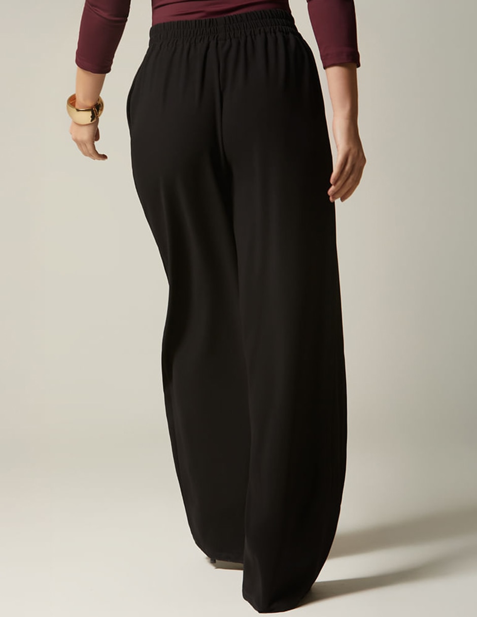 Pantalón easy pant studio f palazzo para mujer
