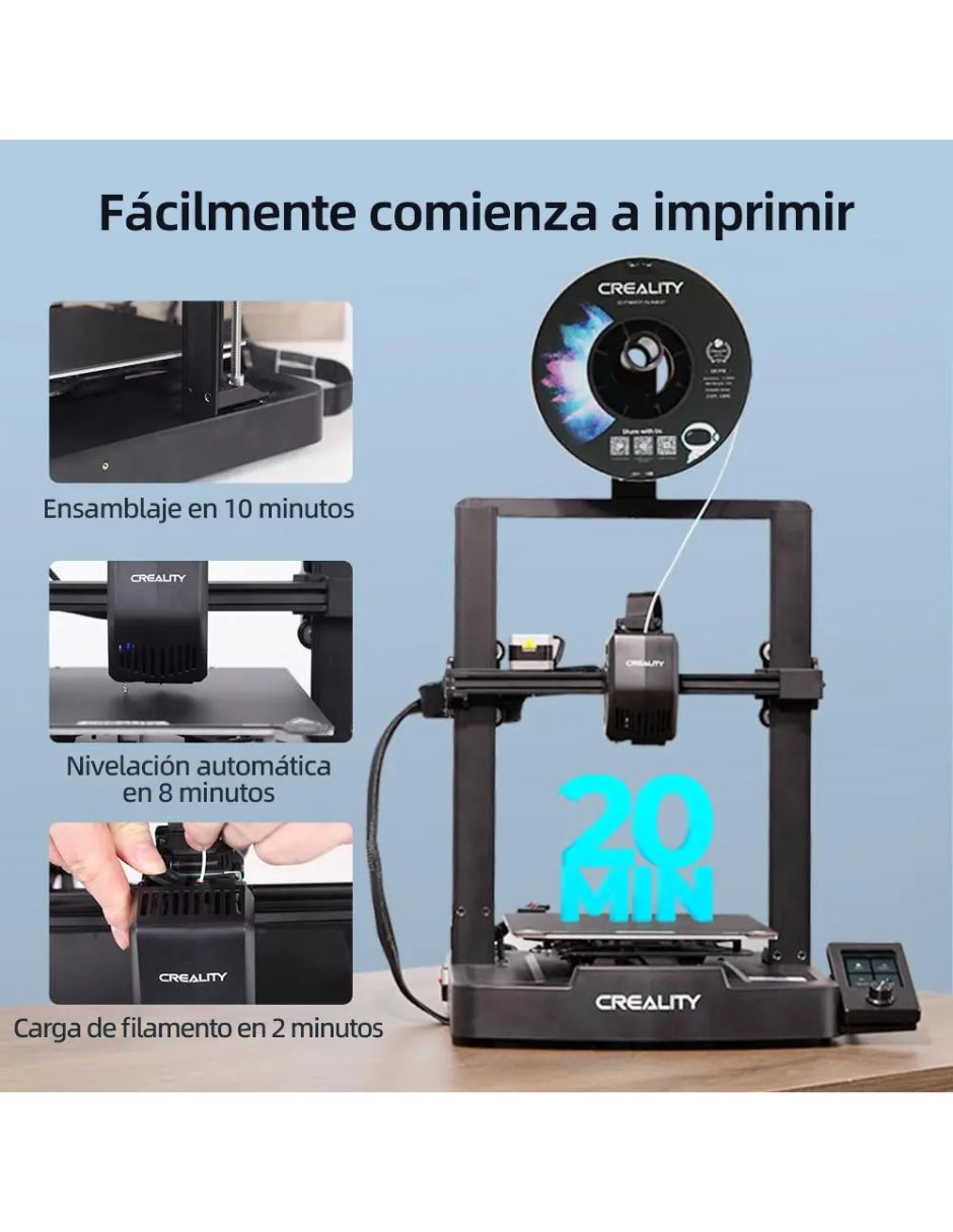 Impresora 3d ender-3 v3 se inalámbrica 9