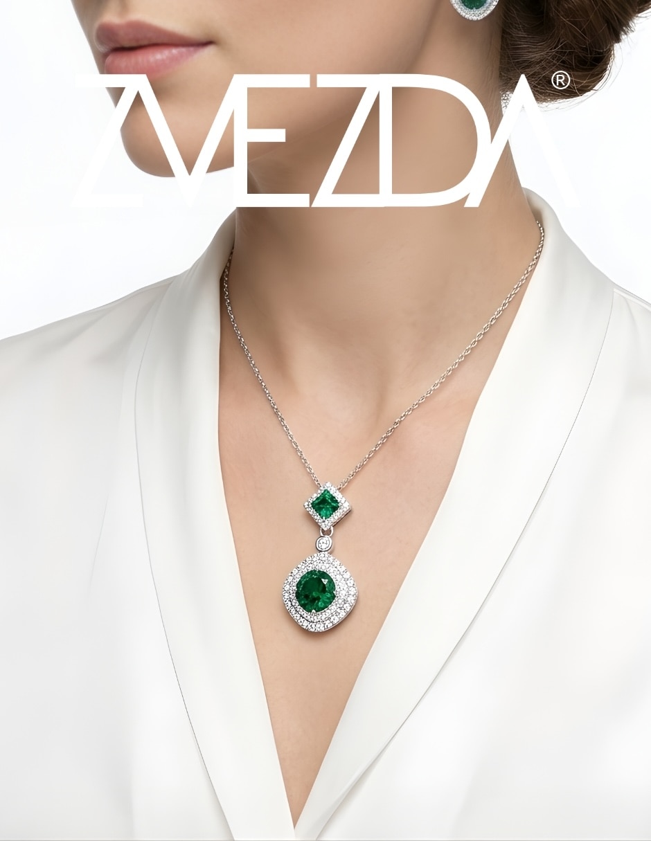 Collar diferentes diseños zvezda élan de plata