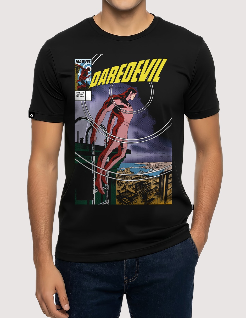 Playera disney daredevil cuello redondo para hombre