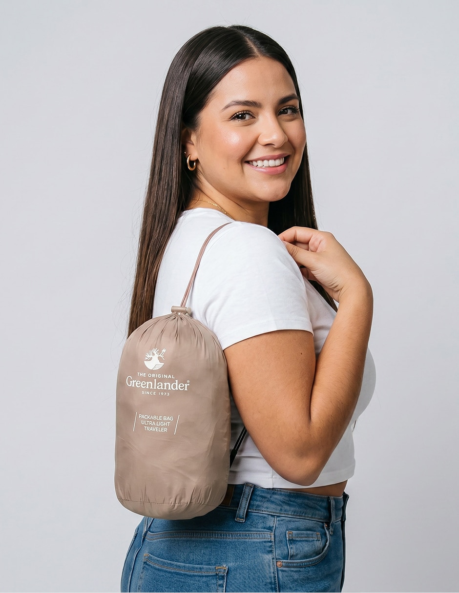 Chamarra casual greenlander y poliamida para mujer