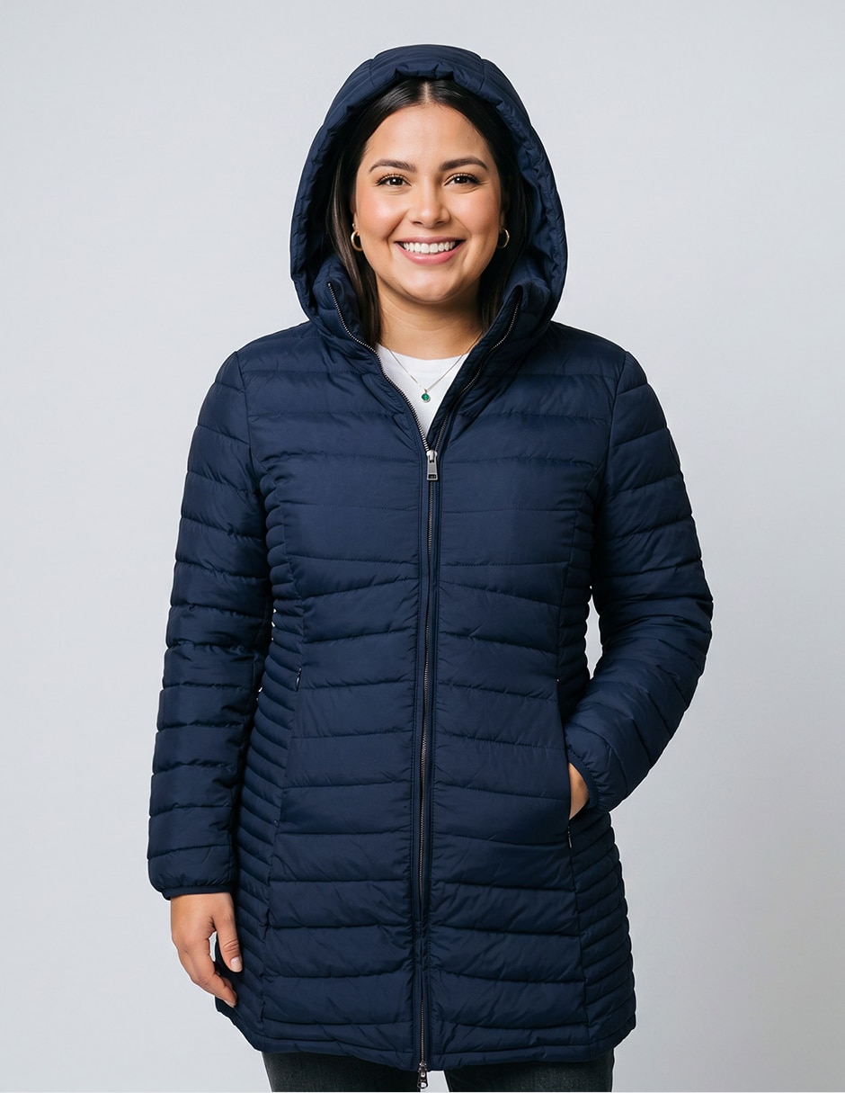 Chamarra casual y poliamida para mujer 5