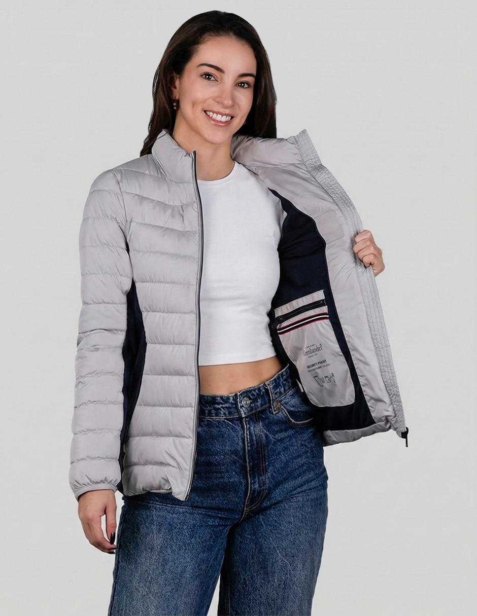 Chamarra casual greenlander para mujer