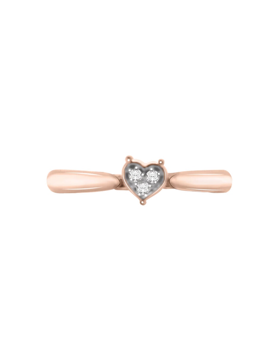 Anillo de compromiso de Oro 14 k Inaya Diamante
