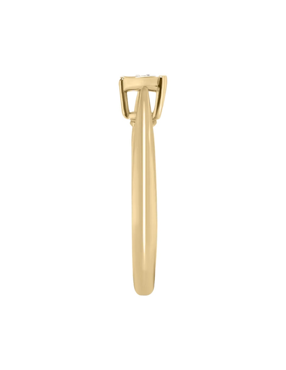 Anillo de compromiso de Oro 14 k KLAMORE Inaya Diamante