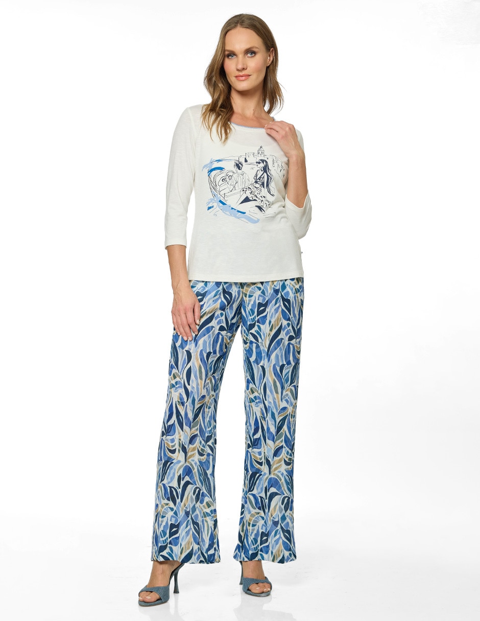 Blusa Foley's manga 3/4 para mujer