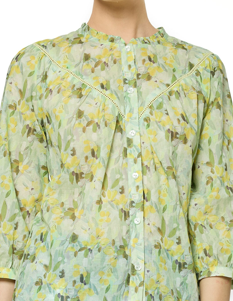 Blusa Foley's manga 3/4 para mujer